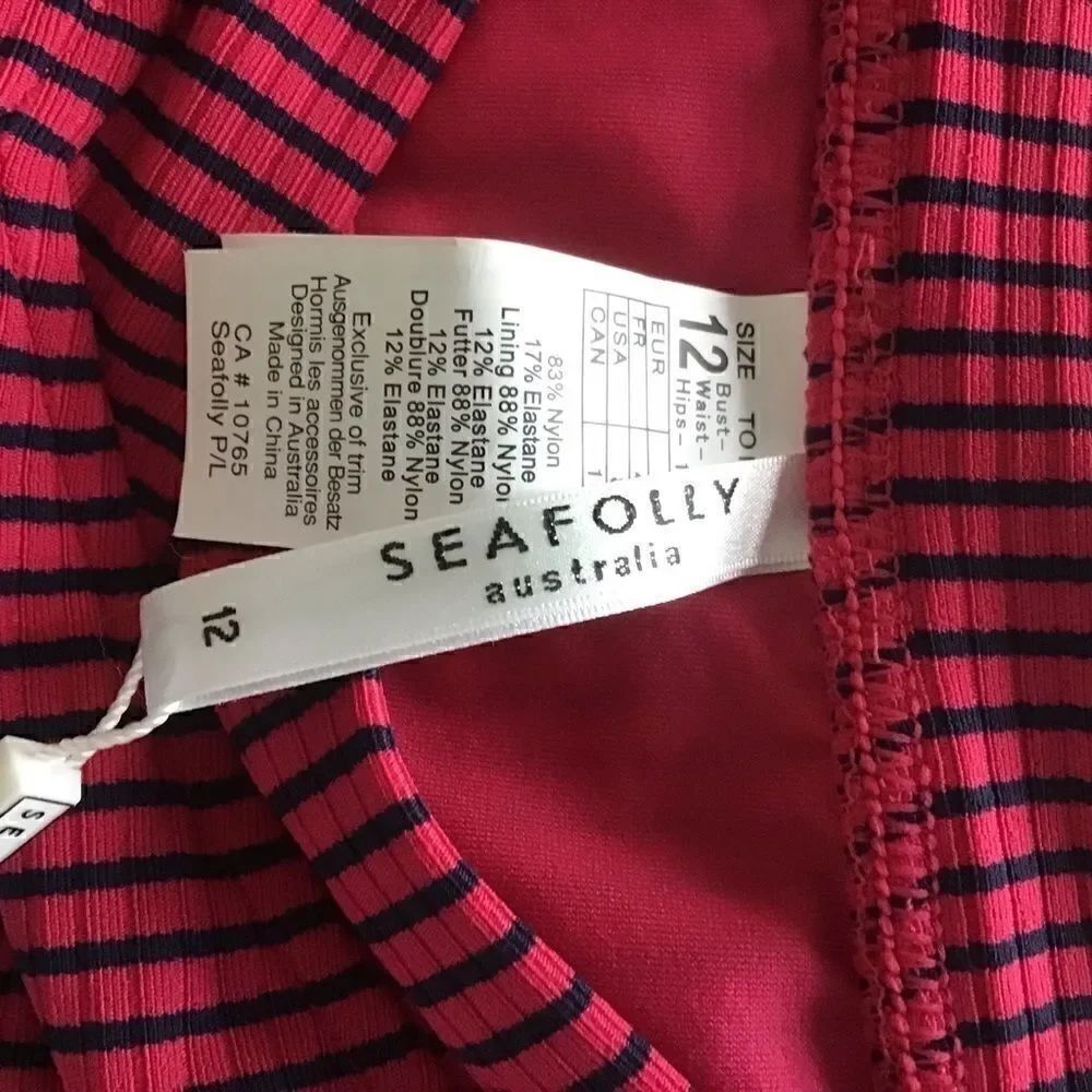 SEAFOLLY GoOverboard Retro “V “Front Bikini Bottom - Picture 5 of 9